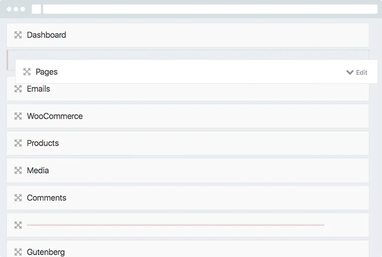 Rearrange WordPress admin menu items WordPress Menu rearrange and Menu custom label